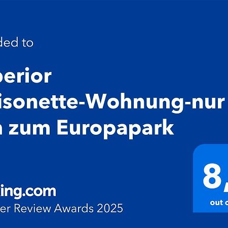 Superior Maisonette-Wohnung-Nur 5 Min Zum Europapark Kappel-Grafenhausen Exteriör bild