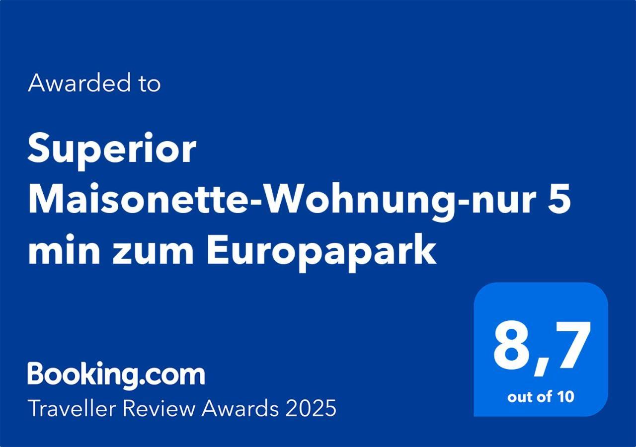 Superior Maisonette-Wohnung-Nur 5 Min Zum Europapark Kappel-Grafenhausen Exteriör bild